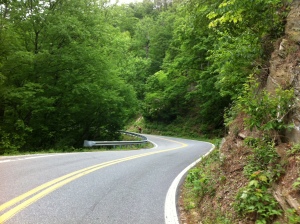 Highway 80 up to the Blue Ridge Parkway
